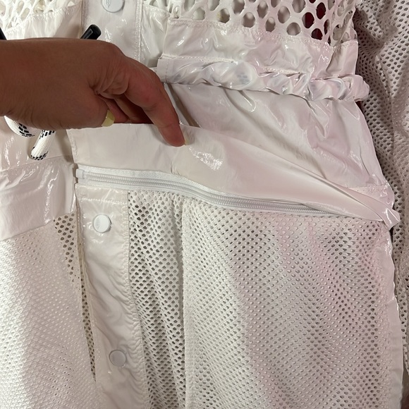 Free People Under The Sea Mesh Maxi Parka white small - Picture 5 of 12